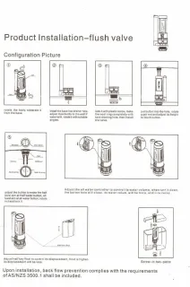 Арматура для сливного бачка Ceruttispa CT9174